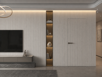 Panneau mural rainuré WPC 3D effet bois, écologique, imperméable, ignifuge, design moderne pour chambre, salle à manger, salle de sport, escalier