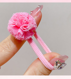 2026 Hot Selling Multiple Models Simple Candy Color Small Ball Hair <b>Tie</b> 10 Pieces/Set Girl's Hairpins Fashion Jewelry Wholesale - Product Image 5
