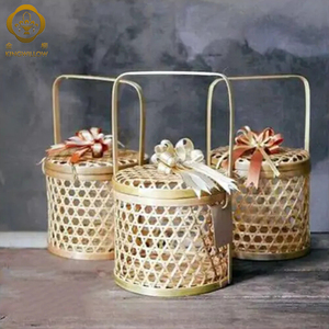King willow gewebte Bambus korb box, Geschenk box, Obstkorb von <span class=keywords><strong>China</strong></span> Hersteller - Product Image 4