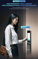 3D gezichtsherkenning TUYA slimme deurvergrendelingscamera biometrische vingerafdrukbeveiliging volautomatische slimme vergrendeling voor aluminium Cloud