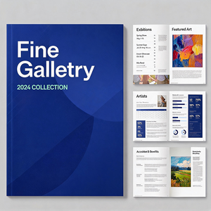 Service d'impression de brochures et de livres personnalisés en couleur sur papier offset avec formats sur mesure, reliure à spirale et plastification - Product Image 1