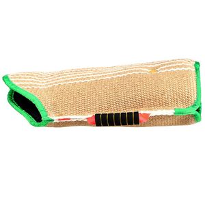 Productos profesionales de entrenamiento para perros Fábrica Yute Dog Sleeve Targets Traje de mordedura de perro con mordedura suave para cachorro - Product Image 2
