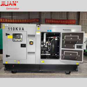 เครื่องกำเนิดไฟฟ้าแบบเงียบ รุ่น 110KVA 90kw ใช้เครื่องยนต์ 1104C-44TAG2 แบบพกพา 100KVA 3 เฟส ในกวางโจว CDP110T ใช้เครื่องยนต์ Perki - Product Image 3