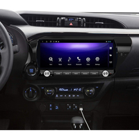 Autoradio 12,3'' pour Toyota Hilux 2015-2023 Navigation GPS de voiture Écran tactile CarPlay sans fil Lecteur multimédia de voiture Unité principale