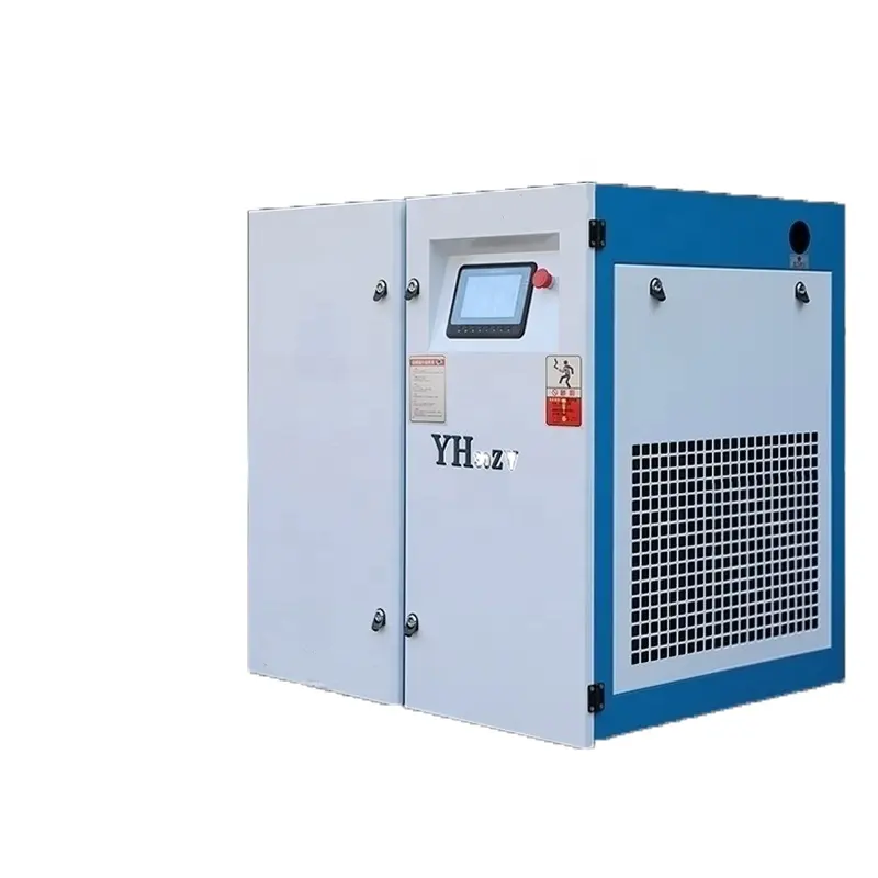 Compressore d'aria ad alta pressione 7.5KW 11KW 15KW compressore portatile ad alta efficienza di lavoro con certificazione di esportazione