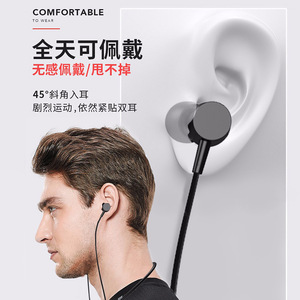 Auriculares Deportivos Inalámbricos con Banda para el Cuello, Bluetooth 5.1, Control Táctil Metálico, Carga Tipo C, Micrófono Dinámico - Product Image 4