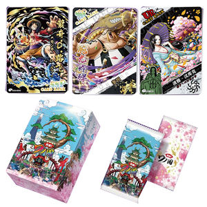 YY google Japonais Anime Jeu Cartes À Collectionner Anime Cartas Luffy Zoro Sanji Nami <span class=keywords><strong>Carte</strong></span> 32 Boîte En Gros Une Pièce Cartes - Product Image 4