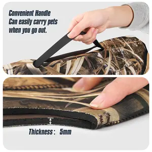 เสื้อกั๊กสุนัขล่าสัตว์กันน้ำเสื้อกั๊กนีโอพรีนเทียมสำหรับสุนัขเสื้อผ้าเพื่อความปลอดภัยสำหรับสัตว์เลี้ยงลายพรางปกป้องอย่างอบอุ่น - Product Image 4