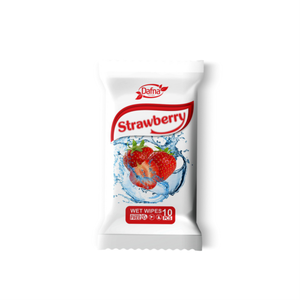 Lingettes humides écologiques pour fruits et fleurs, 10 feuilles, douces, parfumées, rafraîchissantes, nettoyantes, vente en gros - Product Image 4