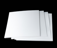 Plaque en PTFE blanc de haute qualité feuille moulée en polytétrafluoroéthylène résistant à la chaleur