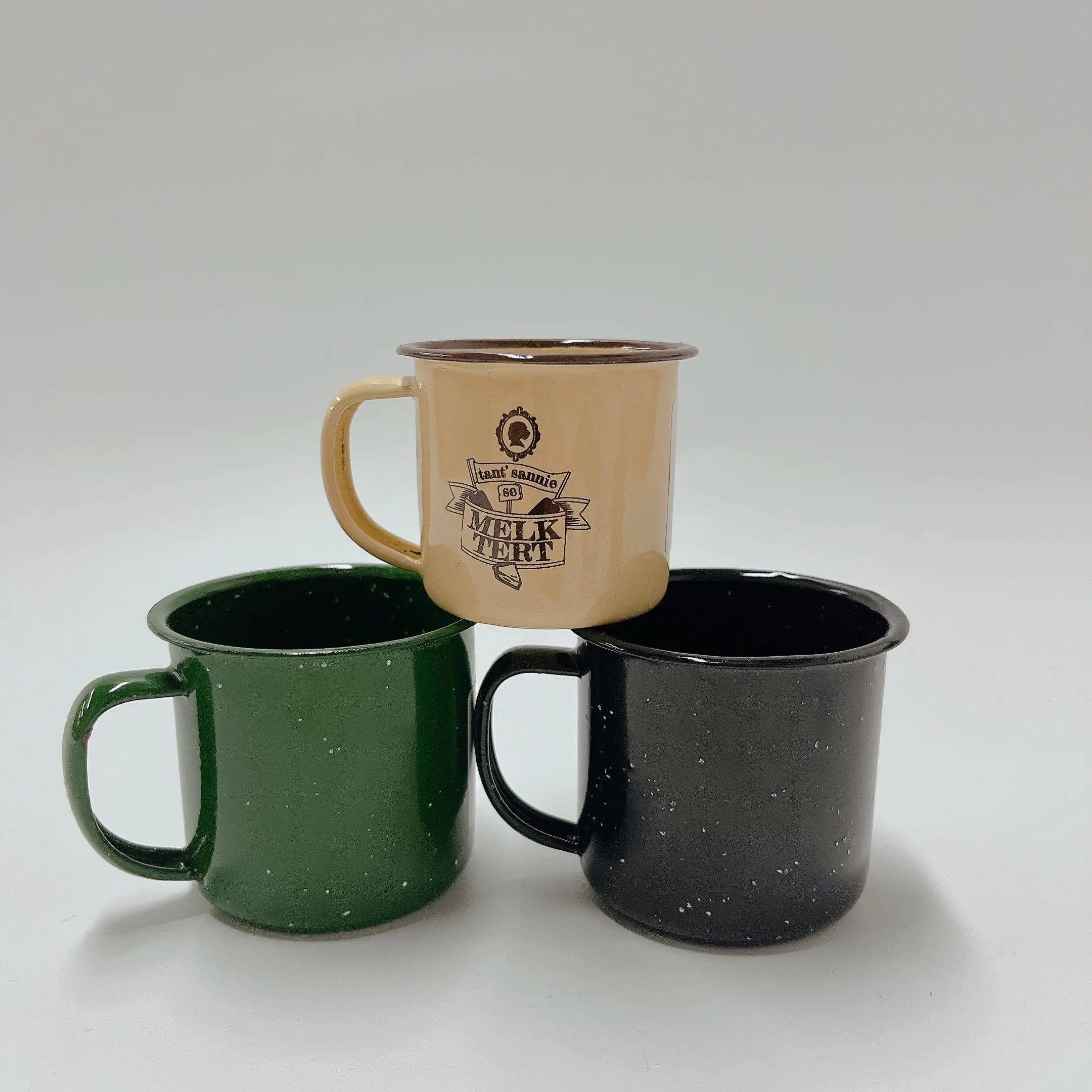 OEM 2oz 3oz 4oz 6oz 6 Oz 7oz 60 Ml 80ml 90ml Small Mini Tiny Size Espresso Coffee Ceramic Enamel Porcelain Metal Mugs Cups