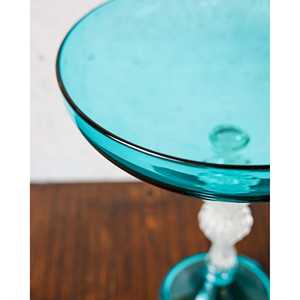 Vase en verre cylindrique de petite taille Murrina Melodia Bennyudine de haute qualité, en cristal, pour une décoration de mariage classique et minimaliste - Product Image 1