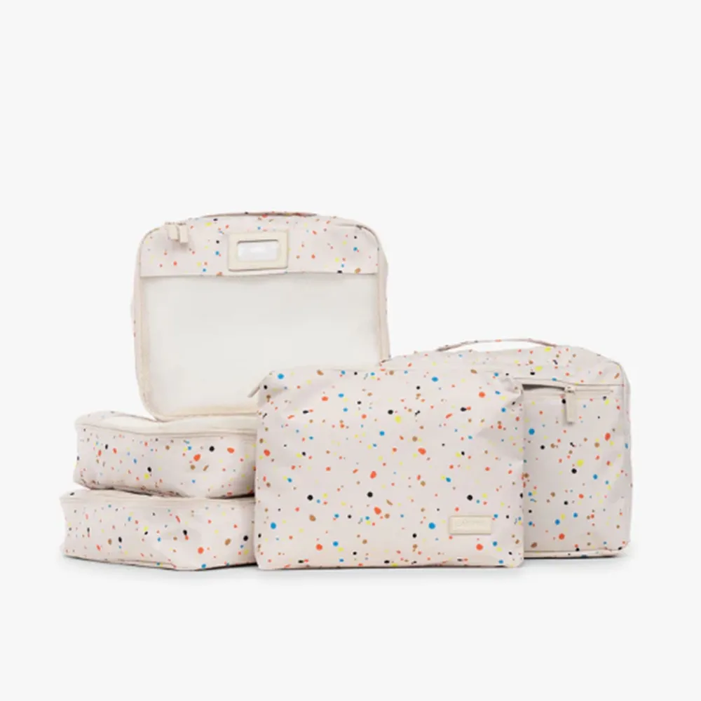 Travel Luggage Organiser Bag Set 5 in 1/High Quality Clothes Storage Bag Set/Folding Toilet Bagstravel storage bag