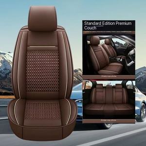 2025 mới đầy đủ Cắt bao quy đầu băng lụa xe Ghế đệm bốn mùa phổ vải xe Ghế Bìa toàn bộ cho TOYOTA axio - Product Image 5