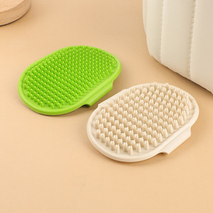 Brosse de massage pour animaux de compagnie Mi Ai 8,8x12,5 cm en TPR, outil de toilettage pour chats et chiens - Product Image 2