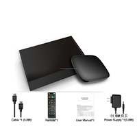 Boîtier TV Android personnalisé 4K HD, lecteur multimédia en streaming, décodeur OTT pour cadeaux promotionnels d'entreprise