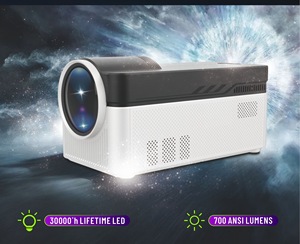 New chiếu hy450 h716 với <span class=keywords><strong>Android</strong></span> 11.0 LED thông minh rạp hát tại nhà 700 Ansi Lumens 1920*1080p LCD thông minh projetor - Product Image 2