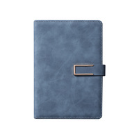 Ensemble de bloc-notes A5 en similicuir avec logo personnalisé imprimé UV, cadeau d'affaires haut de gamme, épaissi, 100 feuilles