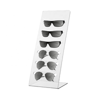 Support de lunettes de bureau transparent porte-lunettes présentoir de lunettes de soleil en acrylique
