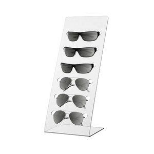 Support de lunettes de bureau transparent porte-lunettes présentoir de lunettes de soleil en acrylique - Product Image 1