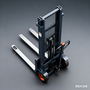 1T 2M Altura de elevación Fácil de operar Precio bajo Apilador hidráulico manual Equipo de elevación industrial con certificación ISO - Product Image 1