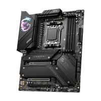 Soket DDR5 WIFI karbon, Motherboard komputer MSI Motherboard MPG X670E mendukung prosesor Gaming 7000
