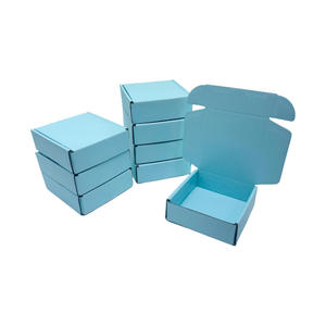 Boîte-cadeau d'emballage cosmétique de luxe personnalisée, boîte en carton ondulé recyclable pour soins de la peau avec logo - Product Image 1