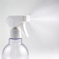 Flacon pulvérisateur à gâchette en PET de 150 ml, vide, en plastique, pour cosmétiques et spray d'ambiance, vente en gros, couleur personnalisée