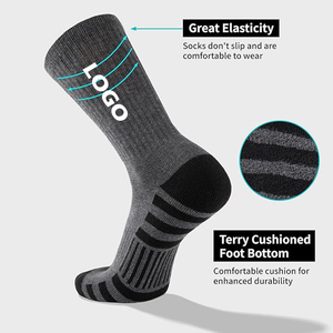 OEM Mens Ngoài Trời Thể Thao Vớ Chất Lượng Cao Cotton Thể Thao Vớ Biểu Tượng Tùy Chỉnh Thể Thao Vớ - Product Image 5