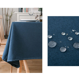 Nappe imperméable en coton et lin <span class=keywords><strong>de</strong></span> couleur unie simple et moderne nappe <span class=keywords><strong>de</strong></span> <span class=keywords><strong>table</strong></span> rectangle <span class=keywords><strong>de</strong></span> couleur unie rose gris ensemble <span class=keywords><strong>de</strong></span> couvertures <span class=keywords><strong>de</strong></span> <span class=keywords><strong>table</strong></span> - Product Image 2