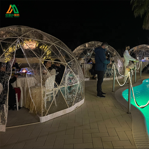 Tentes d'extérieur 3.6m tentes transparentes de dôme d'igloo de jardin tentes d'igloo de <span class=keywords><strong>bulle</strong></span> de dôme géodésique à vendre - Product Image 4