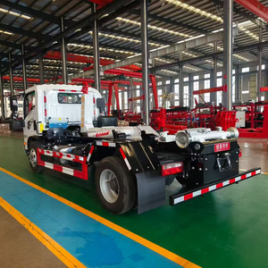 High quality Removable <b>bin</b> garbage truck Factory Direct Supply Telescopic hook arm truck - Product Image 1