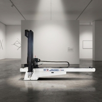 Bras robotisé Jingbei à grande portée, modèle Bullhead, 2200x3390mm de déplacement, manipulateur IML 3 axes servo, bras robotisé de préhension, OEM/ODM, le plus vendu