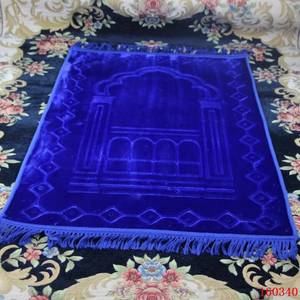 Alfombra de oración islámica de espuma viscoelástica gruesa y sólida, hecha a medida, con tecnología de tejido de poliéster, para entrega/al por mayor. - Product Image 6