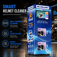 Machine de nettoyage automatique de casques de moto 110V/220V, séchage, désinfection, désodorisation
