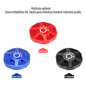 Nouvelle Couvercle de <span class=keywords><strong>Valve</strong></span> d'Épaule pour Fourche de Vélo, <span class=keywords><strong>Amortisseur</strong></span>, Couvercle de Fourche Avant en Alliage d'Aluminium, Couvercle de Fourche à Air - Product Image 4
