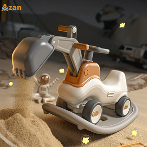 Usine OEM ODM, vente en gros : Jouet porteur 4 en 1 <span class=keywords><strong>pour</strong></span> enfants (excavatrice, <span class=keywords><strong>cheval</strong></span> à <span class=keywords><strong>bascule</strong></span>, voiture à roulettes, jouet d'équilibre sensoriel) <span class=keywords><strong>pour</strong></span> tout-petits de plus de 6 mois - Product Image 1