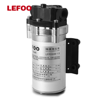 Pompe de surpression à diaphragme LEFOO à faible bruit 24V DC pour glycol, 3-6LPM, pour système de refroidissement liquide