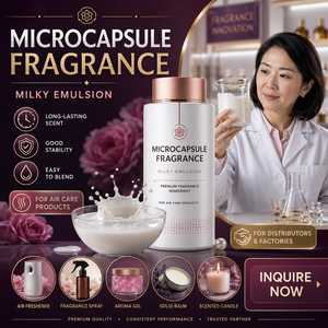 Microcápsulas de Fragancia Sintética para Detergente de Ropa, Perlas Aromatizantes para Suavizante de Telas, Aroma Duradero de Primera Calidad - Product Image 1
