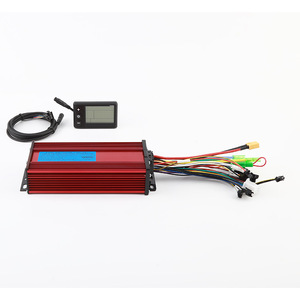 Kit WXGN200 rojo de 15 tubos con medidor de pantalla WXGN200 + kit controlador de 15 tubos, 36V/48V/60V/72V, 1200W/1500W universal para bicicleta eléctrica L885 - Product Image 4