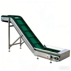 Nuevo Sistema de Cinta Transportadora Inclinada de Acero Inoxidable con Banda de Goma para Elevación de Materiales a Granel en Restaurantes, Carga/Descarga Industrial - Product Image 4