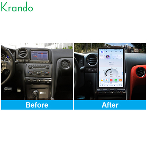 Autoradio de navigation Krando 14,5 pouces style Tesla pour <span class=keywords><strong>Nissan</strong></span> <span class=keywords><strong>GTR</strong></span> 2011-2016, système audio Android pour voiture, CarPlay sans fil, unité principale - Product Image 5