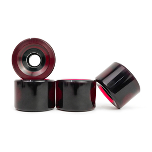 ชุดล้อลองบอร์ดโพลียูรีเทน65มม. ชุดล้อสเก็ตเซ็ตล้อสำหรับเล่นสเก็ตบอร์ด82AB ล้อที่มีความแข็ง - Product Image 4