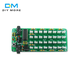 Kit de production électronique LED avec indicateur de niveau de spectre audio 8*4, DIY <span class=keywords><strong>DC5V</strong></span> - Product Image 1