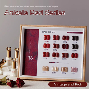 2025ปีใหม่ anchora เจลทาเล็บสีแดงเจลร้านเสริมสวยแบบมืออาชีพสไตล์ดีไซน์เนอร์สำหรับการใช้งาน DIY ฤดูใบไม้ผลิ/ฤดูร้อนสีอินเทรนด์ - Product Image 4