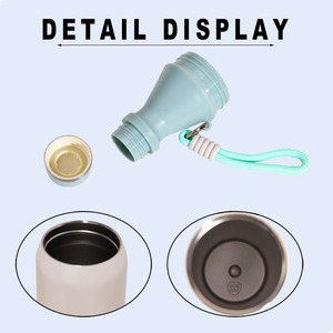 Botella de agua deportiva personalizada de 20 oz, de doble pared, de acero inoxidable 304, aislada al vacío, reutilizable para todo el día, para el gimnasio. - Product Image 3