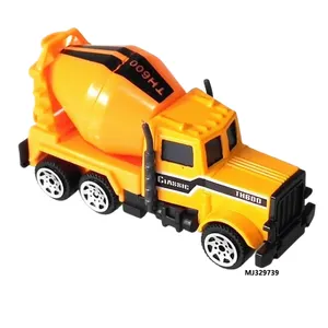 5 Stks/set 1/64 Schaal Engineering Auto Constructie Voertuig Vrachtwagen Gegoten Model Graafmachine Giest Legering Auto Voor Kinderen