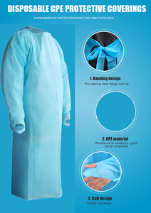Consumíveis médicos Avental e vestido descartáveis do CPE para o uso clínico - Product Image 2