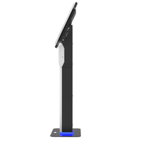 Terminal de point de vente à écran tactile de 21,5 pouces - Machine de paiement autonome Windows/Android pour les magasins, kiosque en libre-service