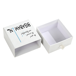 Custom Cardboard Slide Drawer <b>Consumer</b> <b>Electronics</b> Packaging Box White Sliding Gift Drawer Box with Custom Logo - Product Image 4